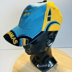 Bahamas Baseball Hat Cap Canery Yellow Embroidered. Dorsett Adjustabable  Color
